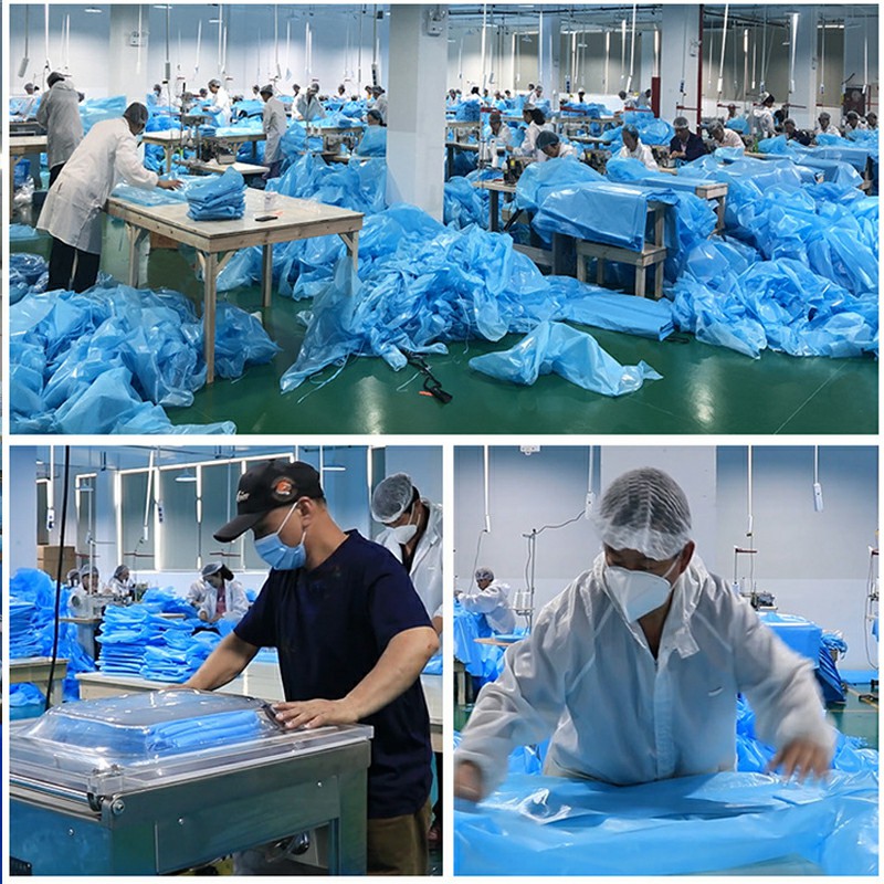 ييوو مصنع ملابس واكسسوارات واقية 750k تنتج في أقل من شهر